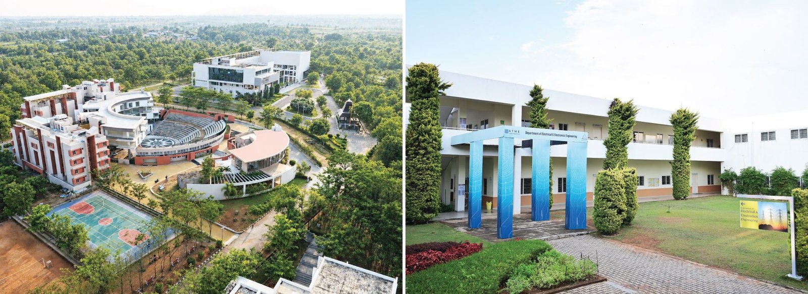 A Sprawling Green Campus